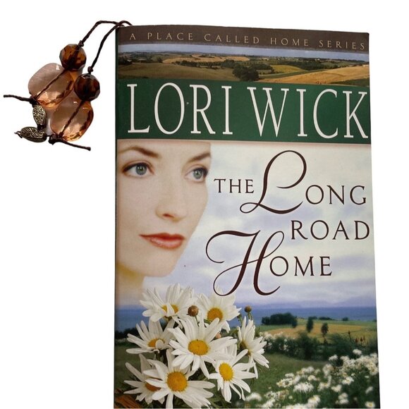 Beaded Luxury Bookmark Handmade Dangle Charm Brown 25 in Book Thong B U - Picture 2 of 4